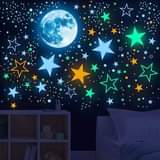A picture of Moonlight decorations stickers for bedroom