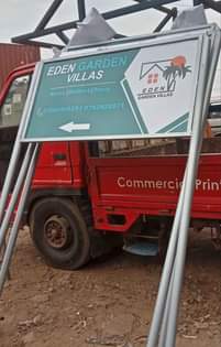 A picture of Signposts and light boxes