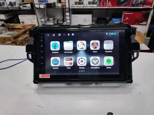 A picture of Toyota Fortuner 2008 to 2020 Android Radios Specs 9 IPS