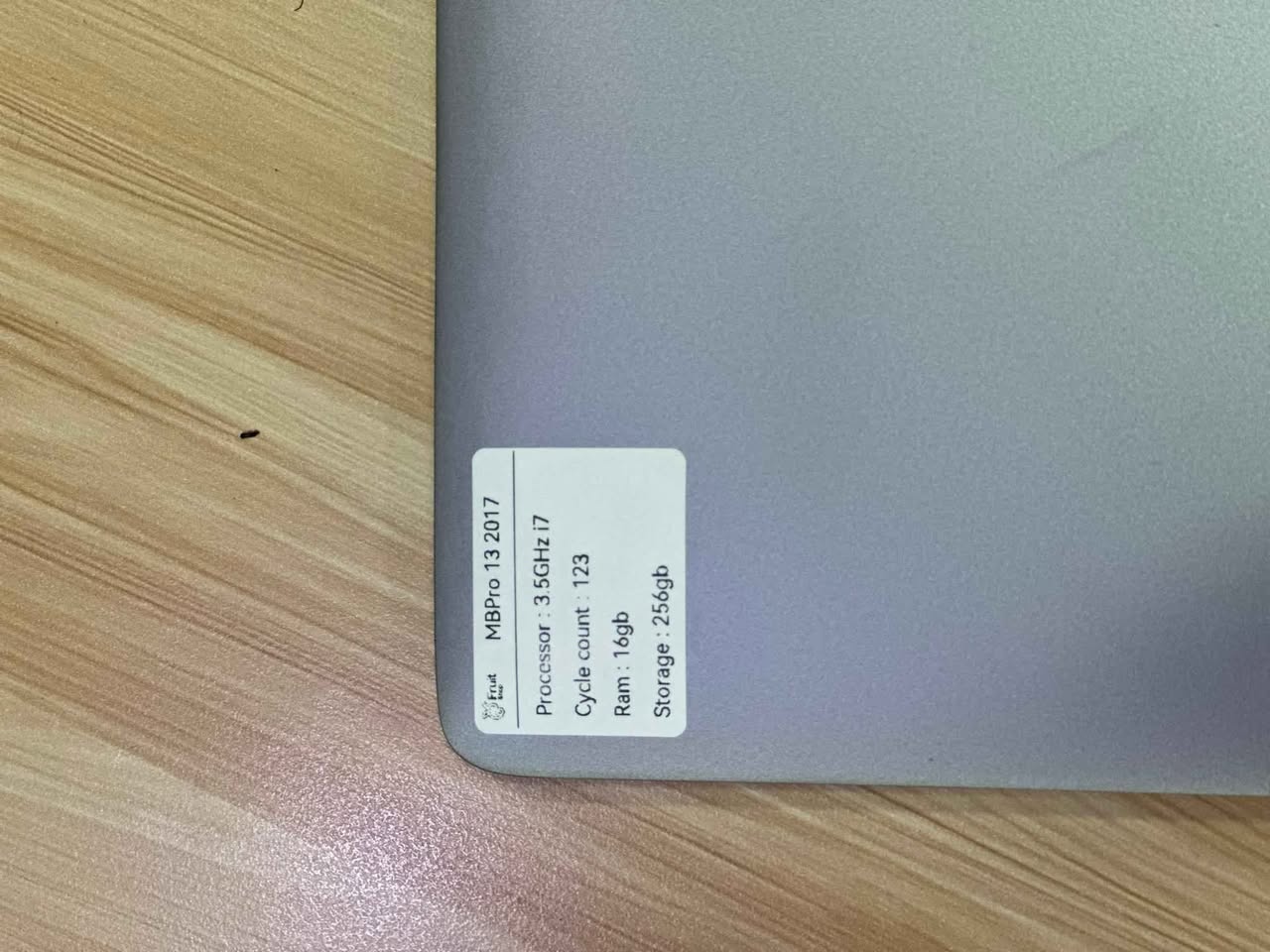 A picture of 2017 MacBook Pro Touch Bar
