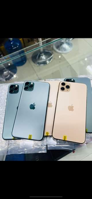 A picture of iphone 11 pro max 1.8M slightly neggotiable to serious buyers