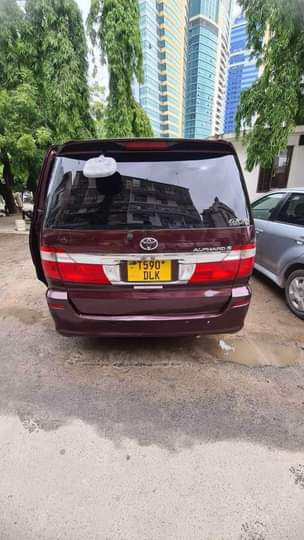 A picture of Toyota Alphard On sale