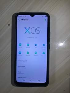 A picture of Infinix HOT 10 lite chaji mkataba camera kinanda 0744923087