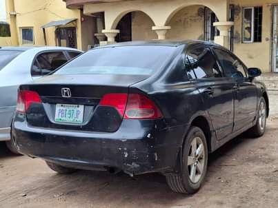 A picture of Honda civic 2007 model