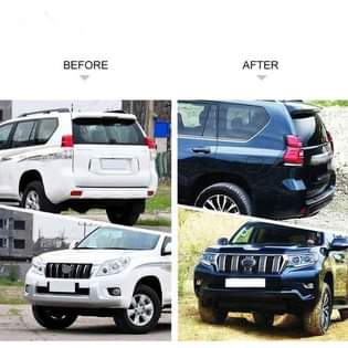 A picture of Toyota Land cruiser Prado 150 upgrade body kit