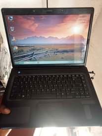 A picture of Hp Compaq laptop 3gb ram 160gn storage capacity windows 7