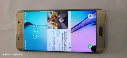 A picture of samsung galaxy S6 edge
