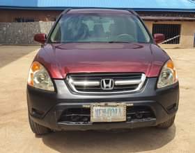 A picture of Honda Crv 2004 model 4 sale Clean body and interior