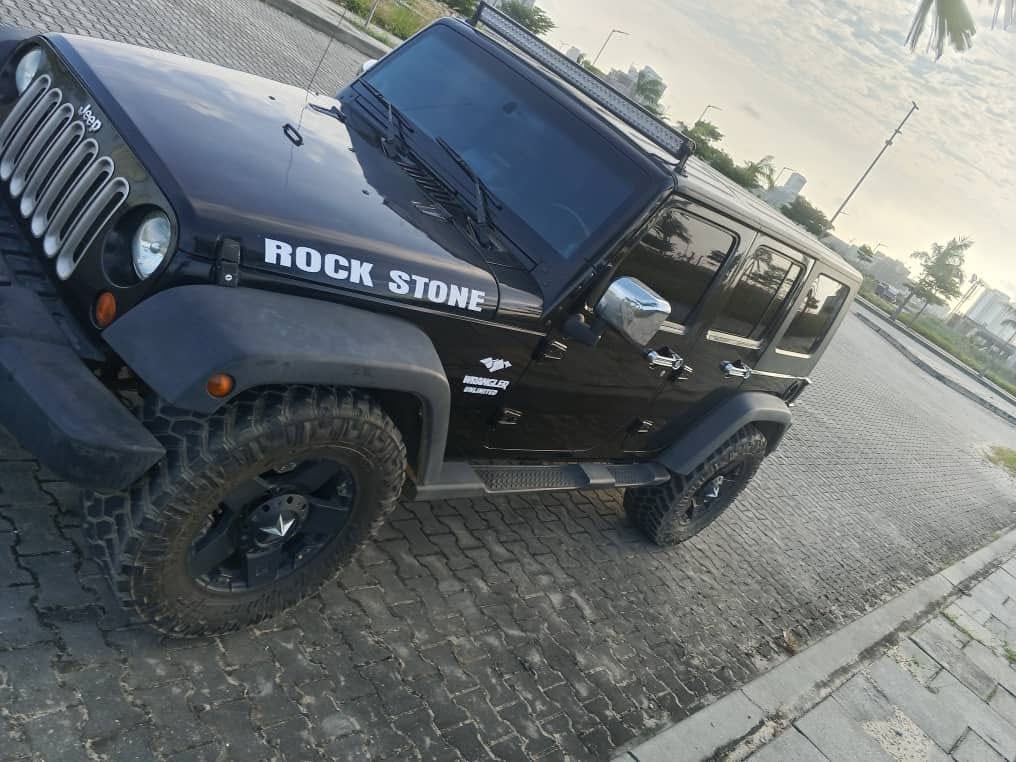 A picture of 2009 Jeep wrangler rockslide