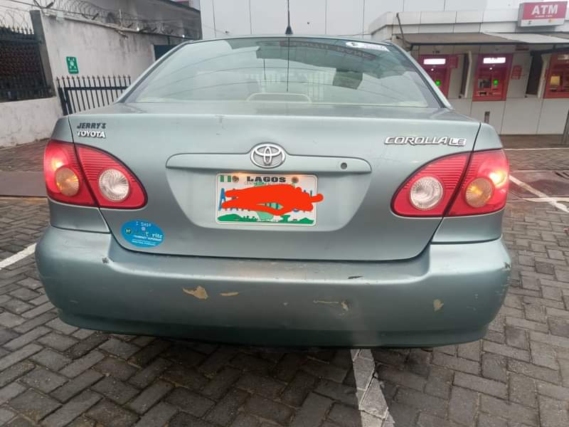A picture of Toks standard 2006 Toyota Corolla LE Few months used Pure
