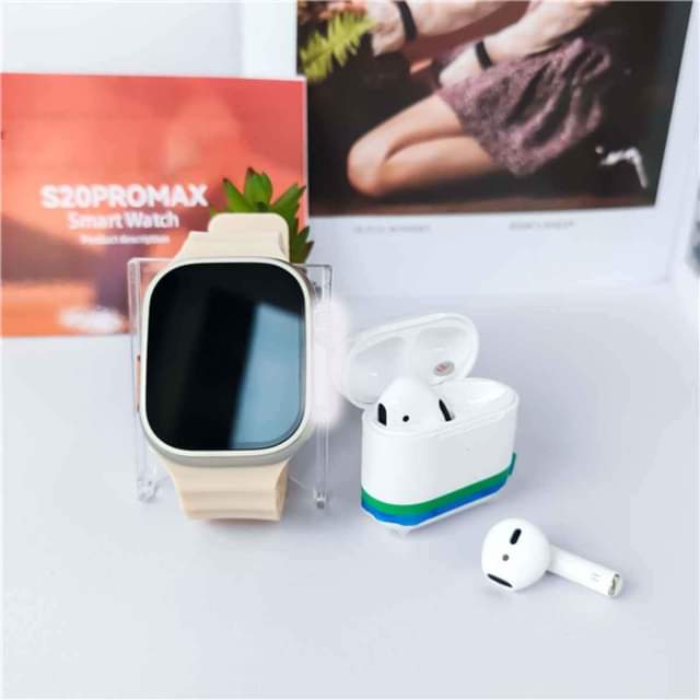 A picture of S Pro Max smartwatch