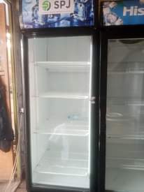 A picture of Hisense display fridge