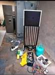 A picture of We fix broken electronic devices Tvs microwave plasma washing machine