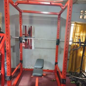A picture of Gym equipments