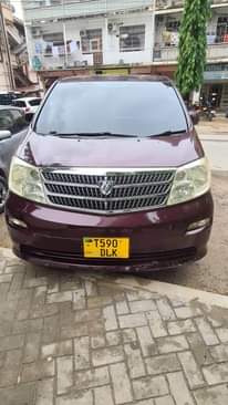 A picture of Toyota Alphard On sale