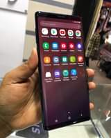 A picture of Samsung Galaxy Note 9