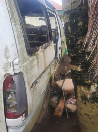 A picture of car scrab