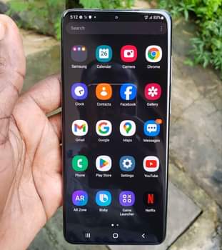 A picture of Samsung s20 5G 128gb Ram 12gb KWA 385 000 TU