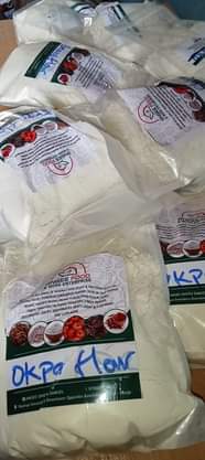 A picture of How you order for our unadulterated okpa flour what are