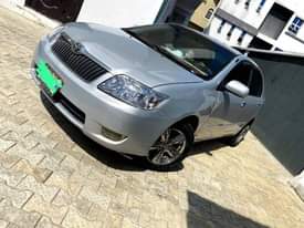 A picture of Toyota Corolla bank model 2007 manual