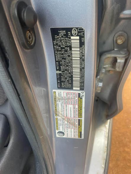 A picture of FASTEST FINGER DEAL TOYOTA CAMRY 2008 PURE FIRST BODY OWNER