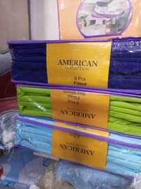 A picture of fitted bedsheets