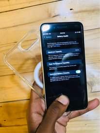 A picture of iphone 7plus 128gb fully functional K 2 450 call 0770741340