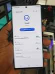 A picture of Samsung note 10 256gb storage 12gb ram slightly cracked