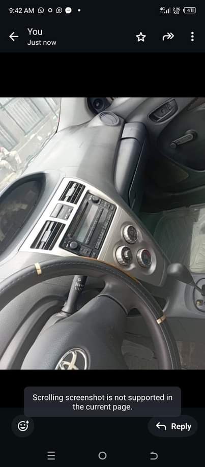 A picture of Awoo Toyota yaris year 2007 nothing to fix