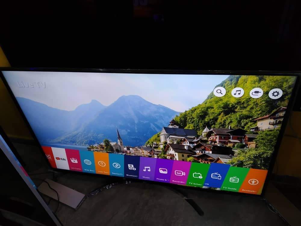 A picture of LG smart tv