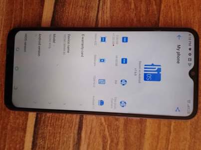 A picture of Tecno spark c8 Haina tatizo lolote