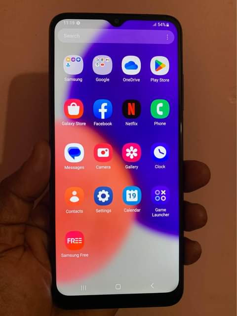 A picture of Samsung A22