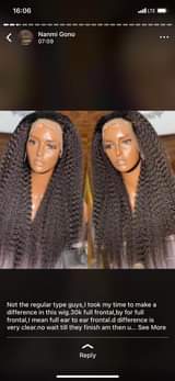 A picture of Frontal Wigs