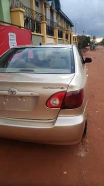A picture of Charp Toyota corolla