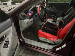 A picture of Toyota Camry 2010 model Neatly baked on first body pan