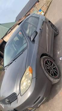 A picture of Toyota matrix 2004 model for sale the car is very