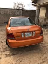 A picture of Nissan Sentra first body perfect engine and gear location ologuneru