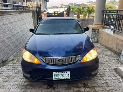 A picture of This is super clean Camry 2005 model sport utility baked