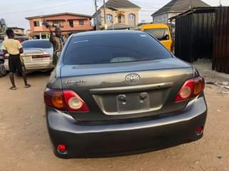A picture of Registered 2010 Toyota Corolla perfectly okay nothing to fix