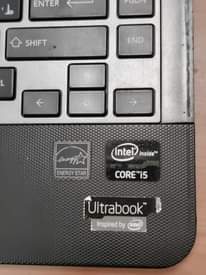 A picture of Toshiba Ultrabook core i5