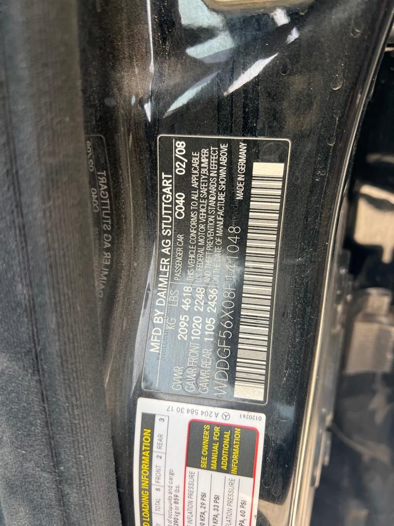 A picture of 2008 Mercedes Benz c class