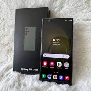 A picture of Samsung S23 ultra at 1 4m call on 0753430863