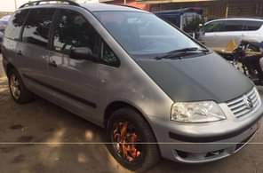 A picture of Just Arrived Super Clean neatly used Volkswagen Sharan wagon fabric