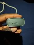 A picture of Bluetooth earbuds