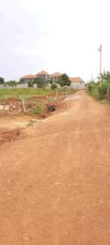 A picture of  KITENDE SEKIWUNGA PLOT Available for sale. Plot size 50ftby100ft
