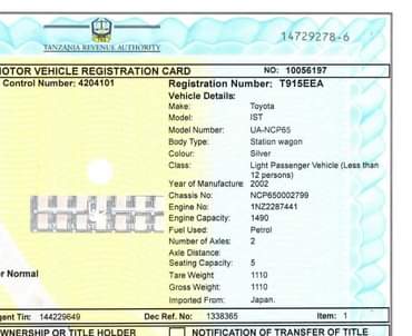used toyota ist