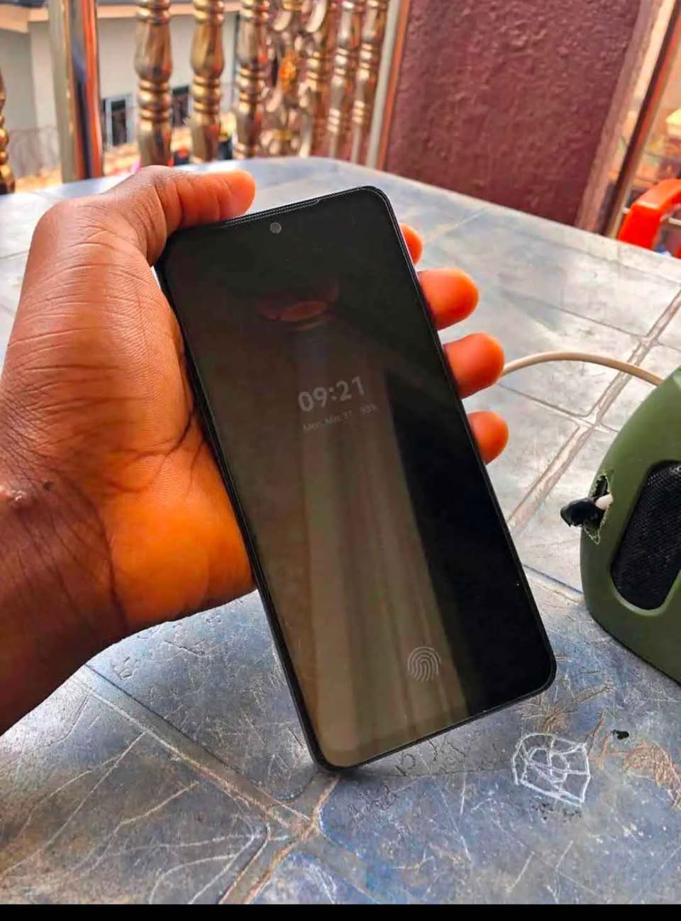 A picture of Vivo v27e water resistant 