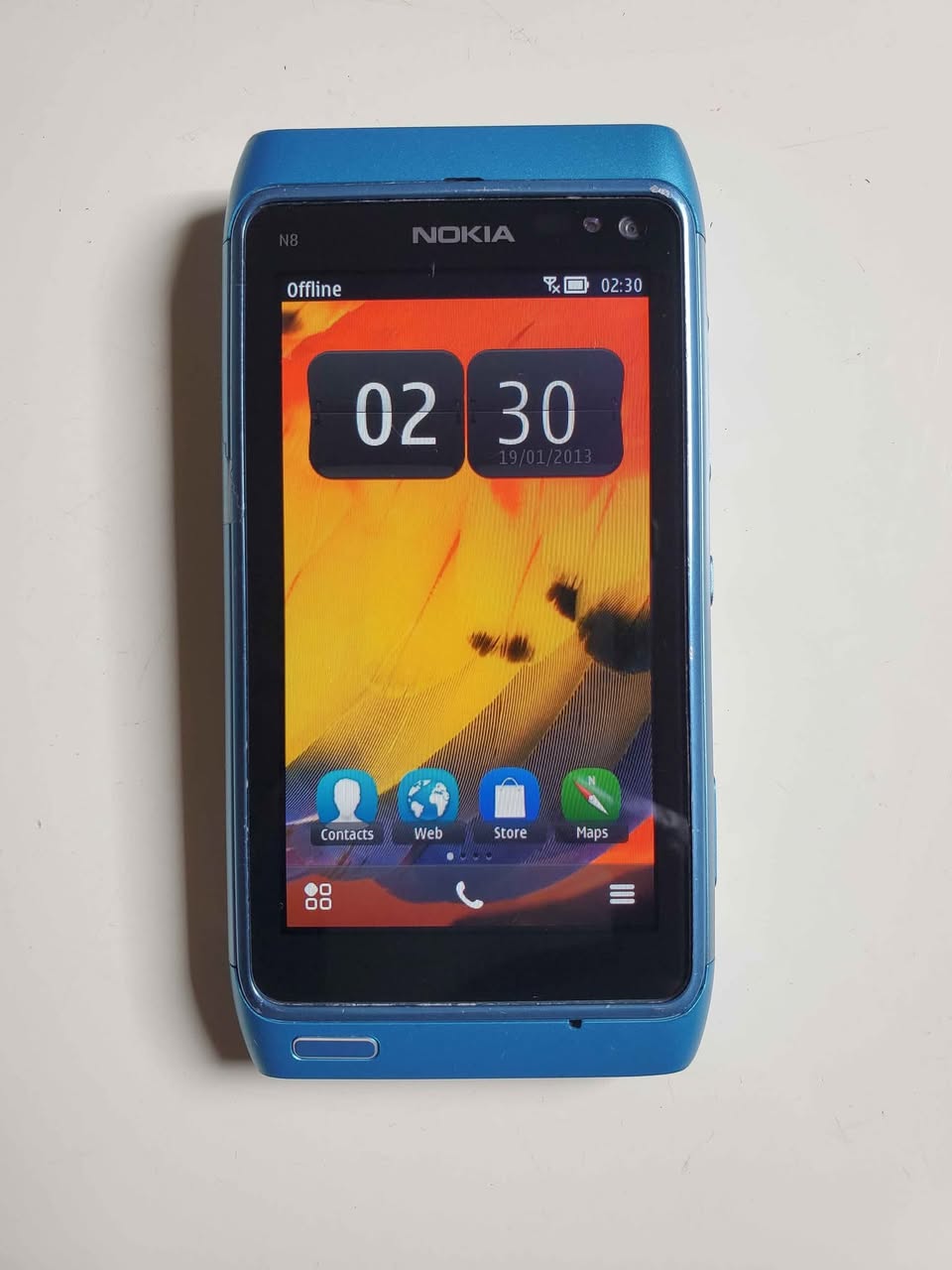 A picture of Foreign used Nokia N8 Symbian Belle refresh 16g storage price