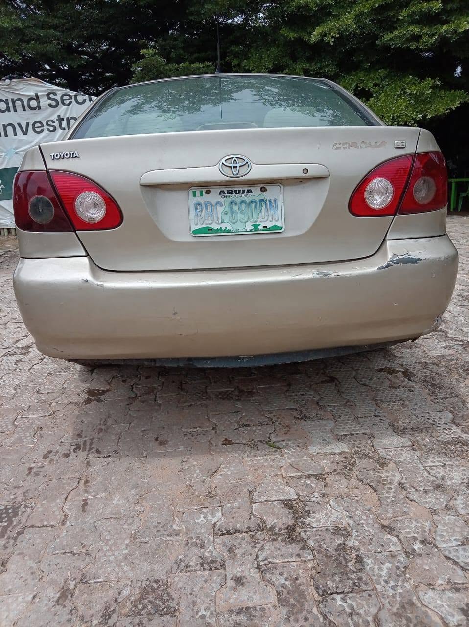 A picture of Sweet Toyota Corolla With Everything Blessed Ac chilling Going for