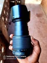 A picture of NIKON D5600 with 50mm 55 200mm